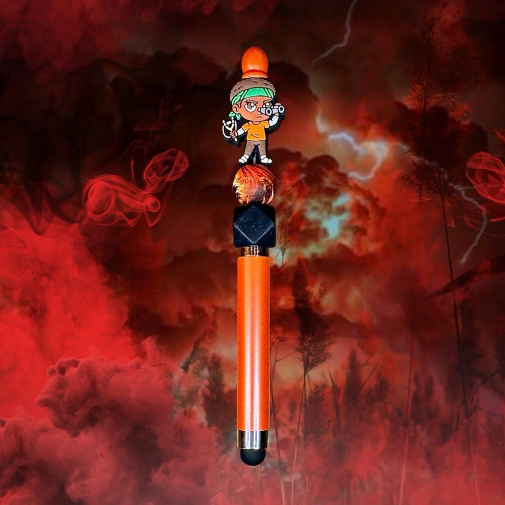 Stranger Things Lucas Sinclair Beaded Stylist & Pen